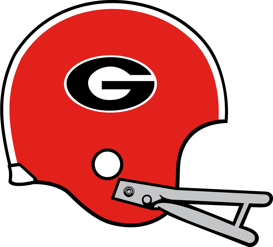 Georgia Bulldogs 1964-1977 Helmet Logo diy DTF decal sticker